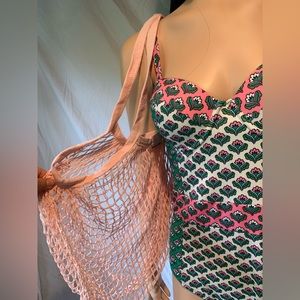 Beach Bag String Mesh French Market